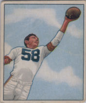 Mac Speedie Rookie 1950 Bowman #8 football card