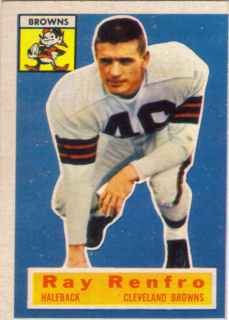 Ray Renfro 1956 Topps #69 football card