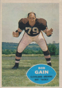 Bob Gain 1960 Topps #30 football card