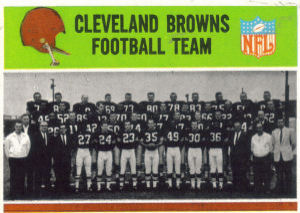 Browns Championship Team 1965 Philadelphia #29 football card