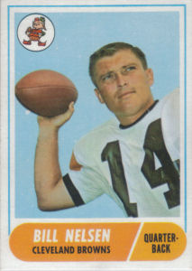 Bill Nelsen 1968 Topps #189 football card