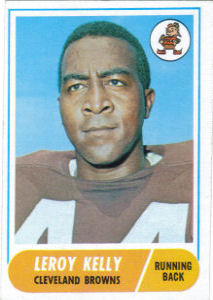 Leroy Kelly 1968 Topps #206 football card