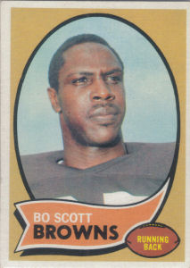 Bo Scott Rookie 1970 Topps #117 football card