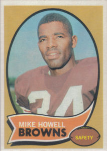 Mike Howell Rookie 1970 Topps #91 football card