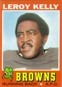 Leroy Kelly 1971 Topps #157 football card