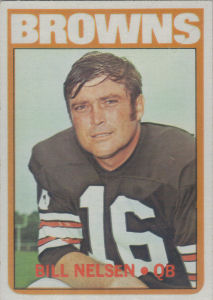 Bill Nelsen 1972 Topps #211 football card