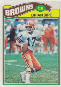 Brian Sipe 1977 Topps #259 football card