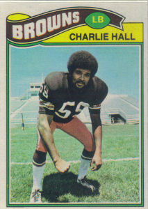 Charlie Hall 1977 Topps #458 football card