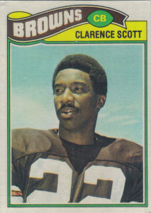 Clarence Scott 1977 Topps #238 football card
