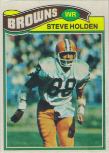 Steve Holden 1977 Topps #326 football card