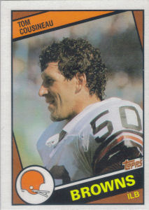 Tom Cousineau 1984 Topps #50 football card