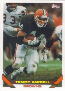 Tommy Vardell 1993 Topps #470 football card
