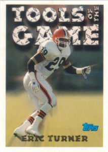Eric Turner Tools of the Game 1994 Topps #553 football card