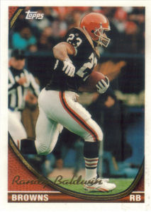 Randy Baldwin 1994 Topps #361 football card