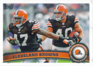 Browns Team Leaders 2011 Topps #327 football card