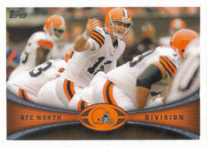Browns Team Leaders 2012 Topps #418 football card