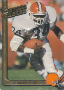 Kevin Mack 1991 Action Packed #46 football card