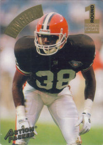 Antonio Langham Rookie 1994 Action Packed #129 football card