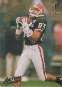 Derrick Alexander Rookie 1994 Action Packed #148 football card