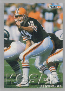 Bernie Kosar 1993 Fleer #274 football card