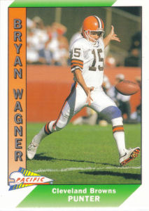 Bryan Wagner 1991 Pacific #90 football card