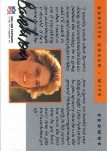 Babette Kosar 1991 Autographed Pro Line Portraits