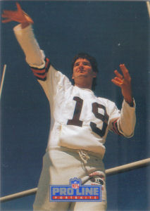 Bernie Kosar 1991 Pro Line Portraits #121 football card